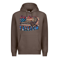 Coffee Long live freedom 4th of july Premium Hoodie - CowGirlArtShop