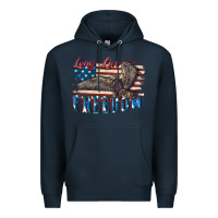 Navy Long live freedom 4th of july Premium Hoodie - CowGirlArtShop