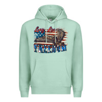 Seafoam Long live freedom 4th of july Premium Hoodie - CowGirlArtShop