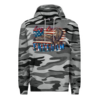 Slate Camo Long live freedom 4th of july Premium Hoodie - CowGirlArtShop