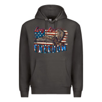 Smoke Long live freedom 4th of july Premium Hoodie - CowGirlArtShop