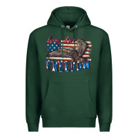 Sports Green Long live freedom 4th of july Premium Hoodie - CowGirlArtShop