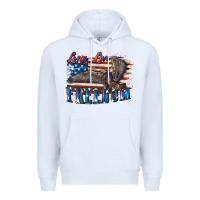 White Long live freedom 4th of july Premium Hoodie - CowGirlArtShop