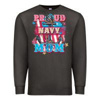 Smoke Proud navy Mom Mother's Day Premium Sweatshirt - FaDigitalArtStudio