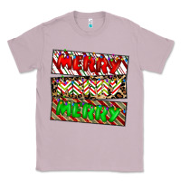 Lilac merry merry merry Classic Tee - CowhideDigitalArt