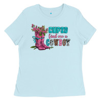 Baby Blue velantines day cupid find me a cowboy Ladies Tee - AdoDesignShop