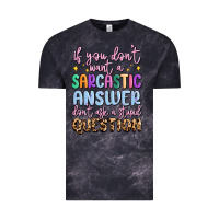 Cloud Black if you don't want sarcastic answer Vintage Tee - MaliasSmallBusiness
