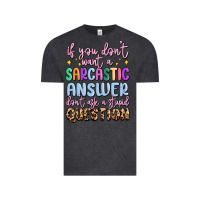 Vintage Black if you don't want sarcastic answer Vintage Tee - MaliasSmallBusiness