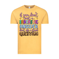 Vintage Mustard if you don't want sarcastic answer Vintage Tee - MaliasSmallBusiness
