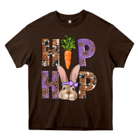 Chocolate Brown Easter hiphop Heavy Core Tee - AdoDesignShop