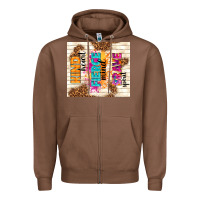 Chestnut kind heart fierce mind brave spirit Zipper Hoodie - TumblerDesignByShophia
