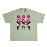 Oil Green Pink nutcrackers Urban Heavy Tee - MaliasSmallBusiness