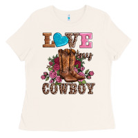 Valentines Day Love My Cowboy Ladies Tee | Teevron