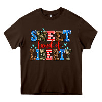 Chocolate Brown sweet land of liberty Heavy Core Tee - AdoDesignShop