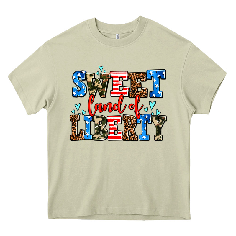 Sweet Land Of Liberty Heavy Core Tee by AdoDesignShop | Teevron