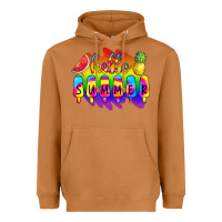 Meerkat Hello Summer Tie Dye Heavyweight Hoodie - CowCowDesign