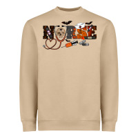 Mushroom Halloween Nurse Heavyweight Sweatshirt - RanaPortraitStore
