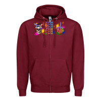 Burgundy fuck this fuck that fuck them fuck it fuck you fuc Zipper Hoodie - TumblerDesignByShophia
