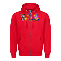 Fuck This Fuck That Fuck Them Fuck It Fuck You Fuc Zipper Hoodie | Teevron