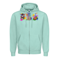 Seafoam fuck this fuck that fuck them fuck it fuck you fuc Zipper Hoodie - TumblerDesignByShophia