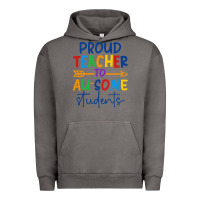 Pigment Tornado Proud teacher to au-some students Urban Hoodie - CowhideDigitalArt