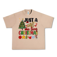 Burro just a girl who loves christmas Urban Heavy Tee - MaliasSmallBusiness