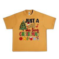 Just A Girl Who Loves Christmas Urban Heavy Tee | Teevron