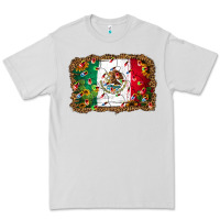 Dove Grey Christmas lights Mexican flag Premium Tee - Jasminsmagicworld
