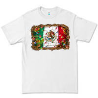 White Christmas lights Mexican flag Premium Tee - Jasminsmagicworld