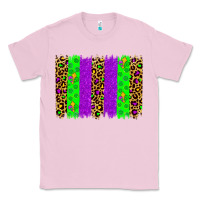 Bubblegum Pink mardi gras brush stoke Classic Tee - JahusDesignShop