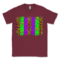 Burgundy mardi gras brush stoke Classic Tee - JahusDesignShop