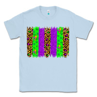 Dusty Blue mardi gras brush stoke Classic Tee - JahusDesignShop