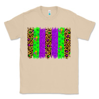 Mushroom mardi gras brush stoke Classic Tee - JahusDesignShop