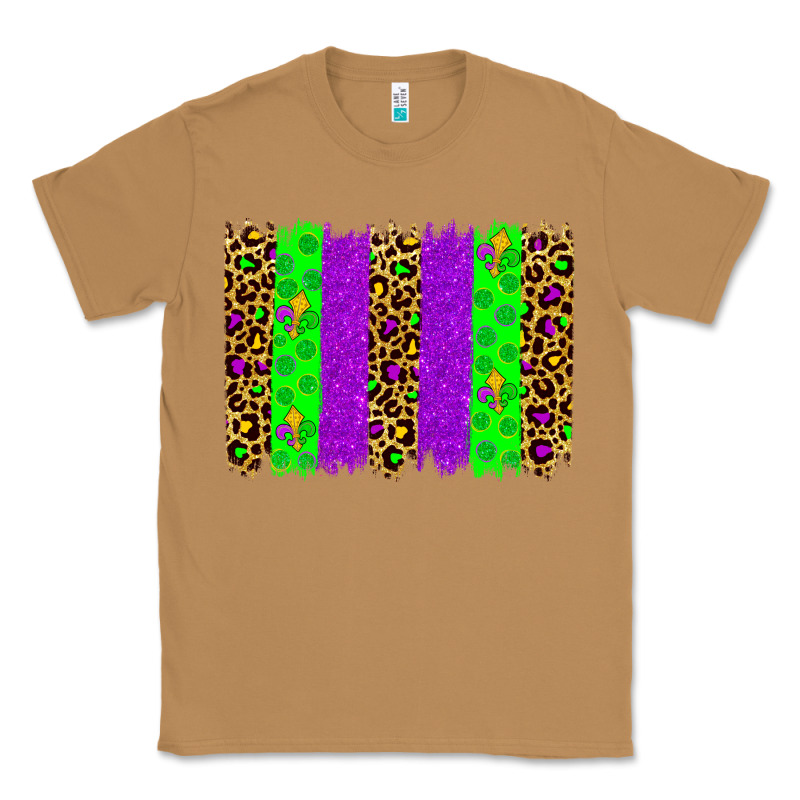 Mardi Gras Brush Stoke Classic Tee by JahusDesignShop | Teevron