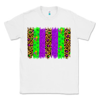 White mardi gras brush stoke Classic Tee - JahusDesignShop