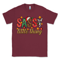 Burgundy Sassy litte thing Classic Tee - NancyCooperArtShop