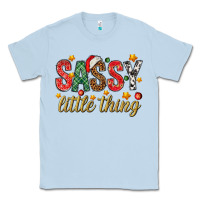 Dusty Blue Sassy litte thing Classic Tee - NancyCooperArtShop