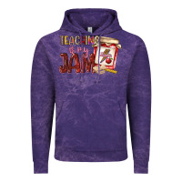 Cloud Purple teaching is my jam Vintage Hoodie - NancyCooperArtShop