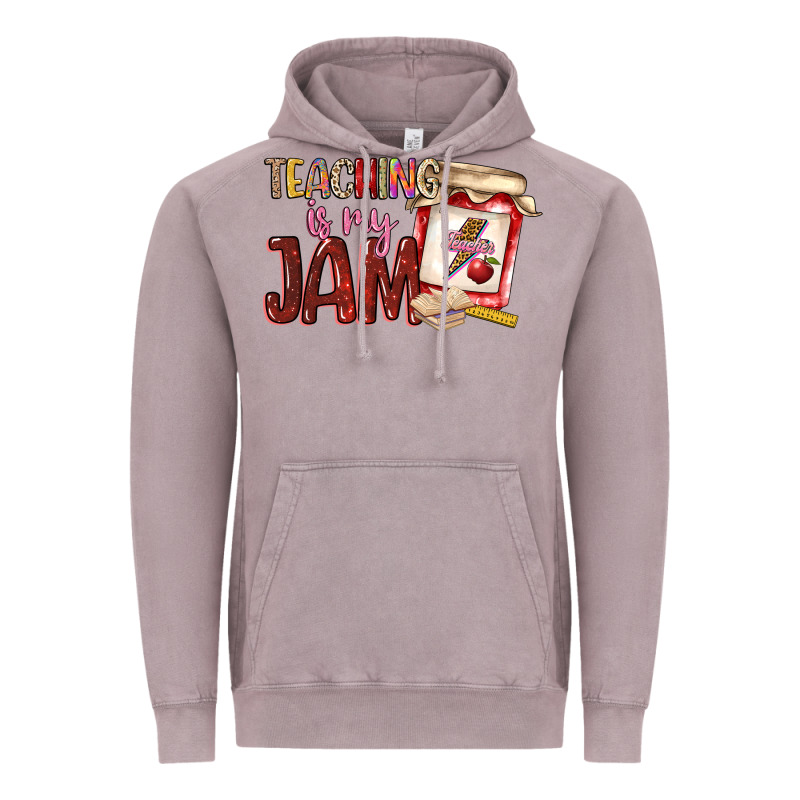 Teaching Is My Jam Vintage Hoodie by NancyCooperArtShop | Teevron