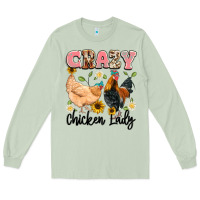 Matcha crazy chicken lady Long Sleeve Tee - Artiststas