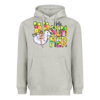 Moon Dust Hello Summer Unicorn Heavyweight Hoodie - CowCowDesign