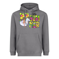 Storm Hello Summer Unicorn Heavyweight Hoodie - CowCowDesign