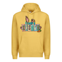 Antique Gold Happy Easter Easter Day Premium Hoodie - CowGirlArtShop