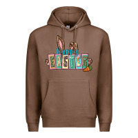 Chestnut Happy Easter Easter Day Premium Hoodie - CowGirlArtShop