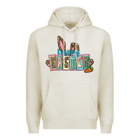 Oatmeal Heather Happy Easter Easter Day Premium Hoodie - CowGirlArtShop