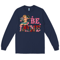 Navy be mine cupid Long Sleeve Tee - RanaPortraitStore
