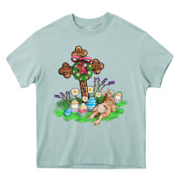 Arona religious easter bunny cross Heavy Core Tee - AdoDesignShop