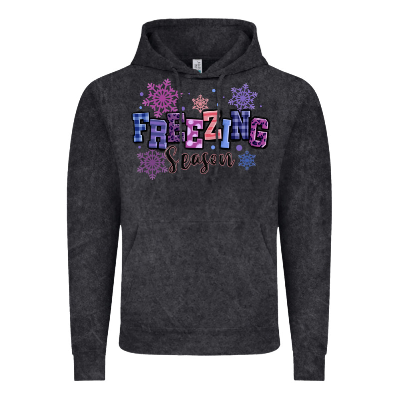 Freezing Season Vintage Hoodie by MaliasSmallBusiness | Teevron