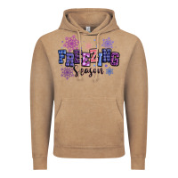 Vintage Coffee freezing season Vintage Hoodie - MaliasSmallBusiness