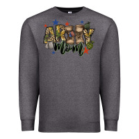 Charcoal Heather army mom Premium Sweatshirt - FaDigitalArtStudio